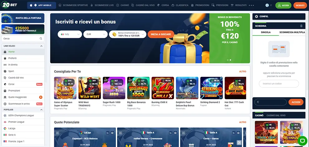 20bet casinо online