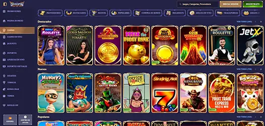 Divaspin casino juegos