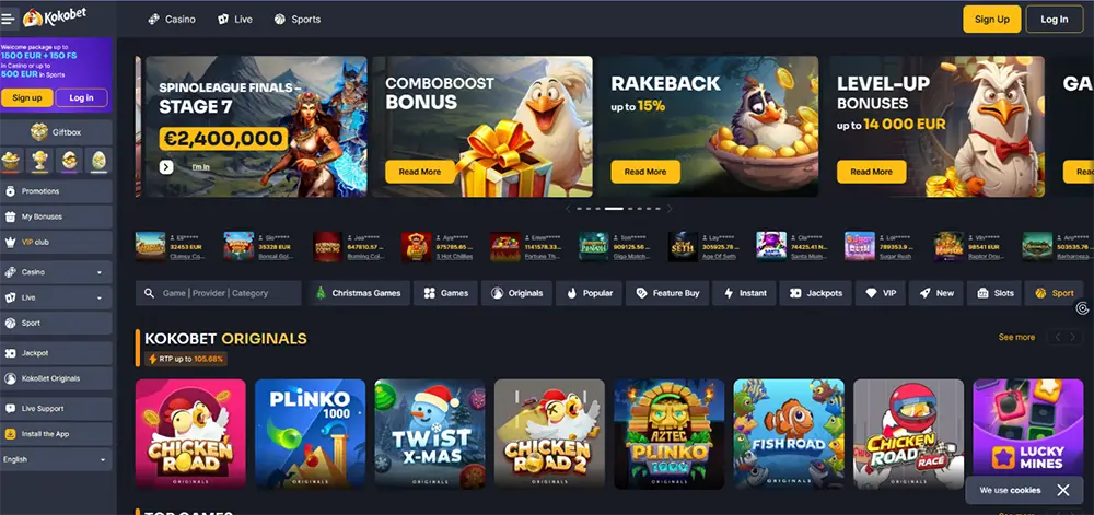 Koko.bet Casino Zonder Cruks