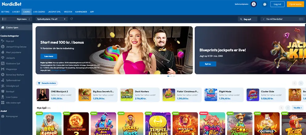 Nordicbet casino online