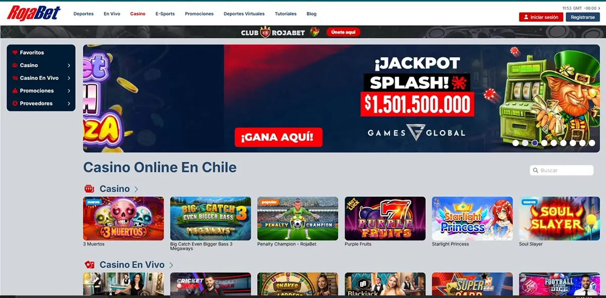 Rojabet casino tragamonedas
