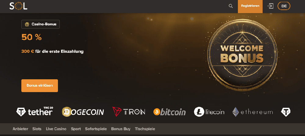 Sol Casino Startseite