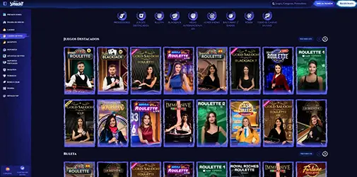 Spinight casino en vivo