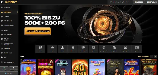 Spinsy Casino Erfahrungen