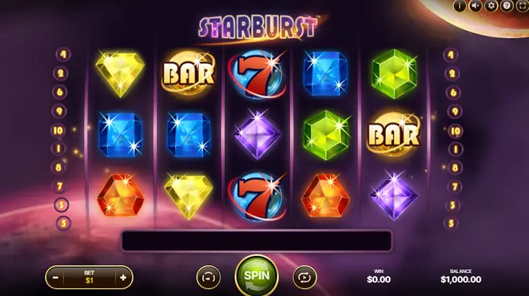Starburst online slot