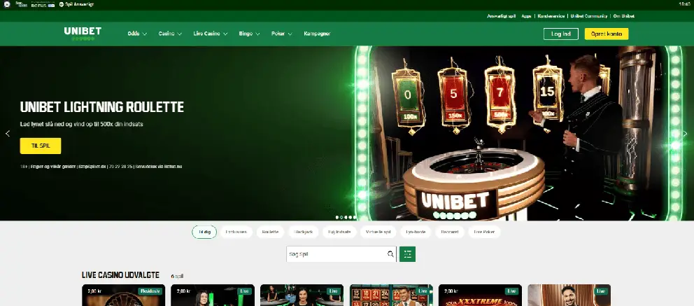 Unibet casino online